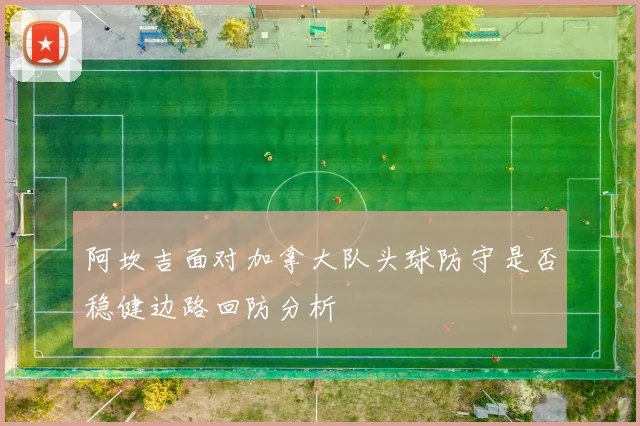 阿坎吉面对加拿大队头球防守是否稳健边路回防分析